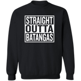 Straight Outta Batangas Unisex Crewneck Pullover Sweatshirt